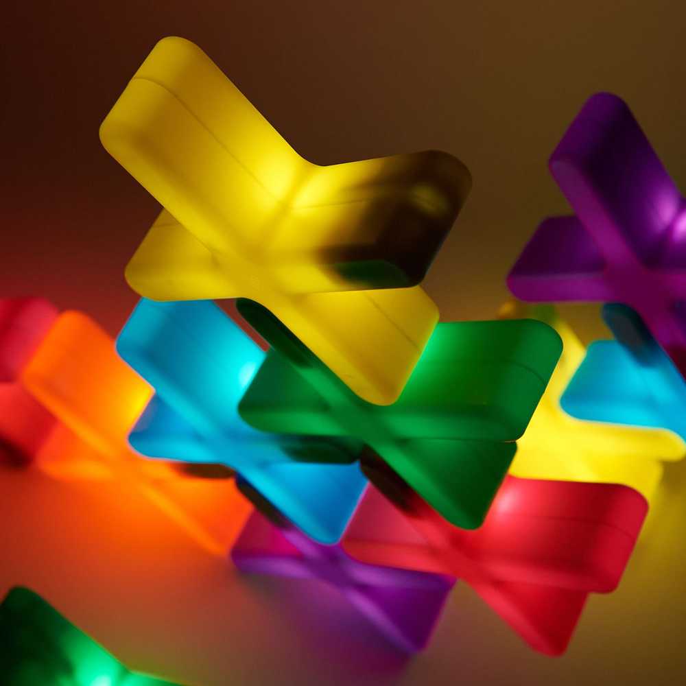 TTS Glow Crosses maži 12 vnt.