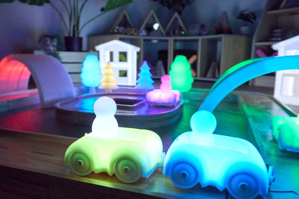 TTS Glow vagonai 4 vnt.