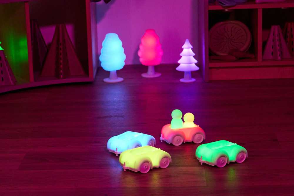 TTS Glow vagonai 4 vnt.