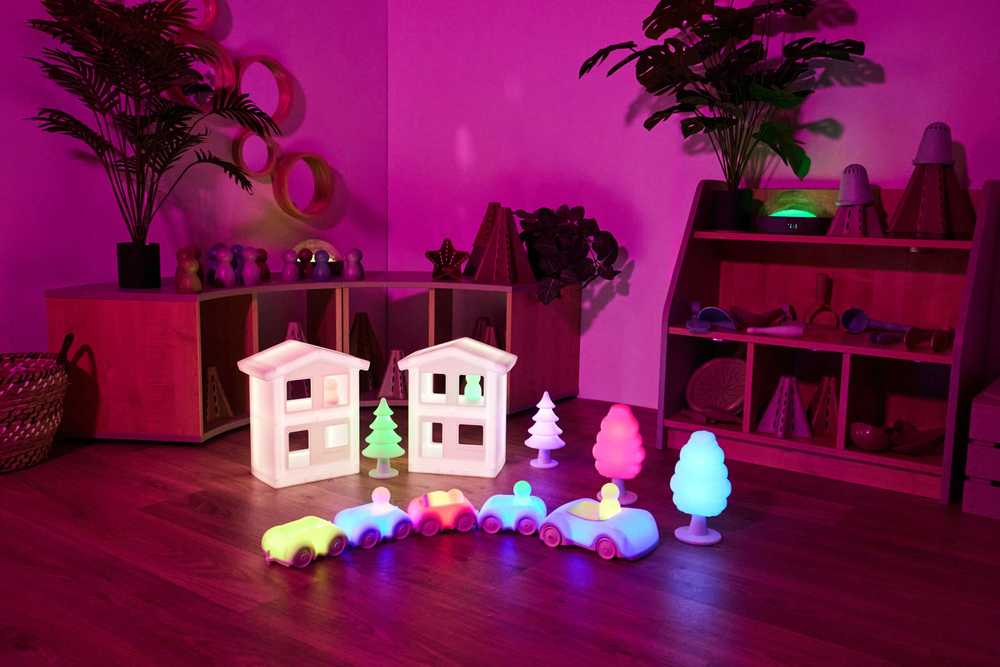 TTS Glow vagonai 4 vnt.