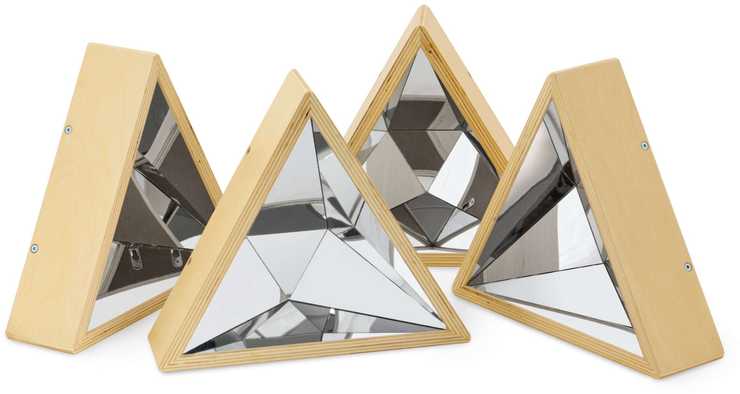 TTS Kaleidoscope Mirror, 4pk