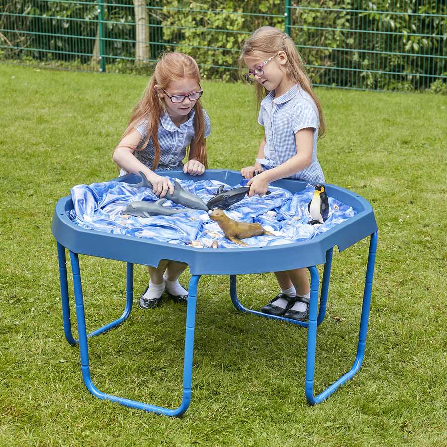 Lauko žaidimų padėklas TTS Plastic Active World Discovery Tuff Tray, Mėlynas
