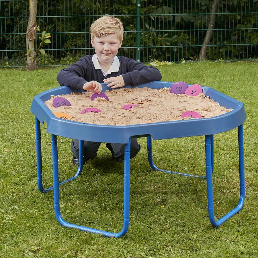 Lauko žaidimų padėklas TTS Plastic Active World Discovery Tuff Tray, Mėlynas