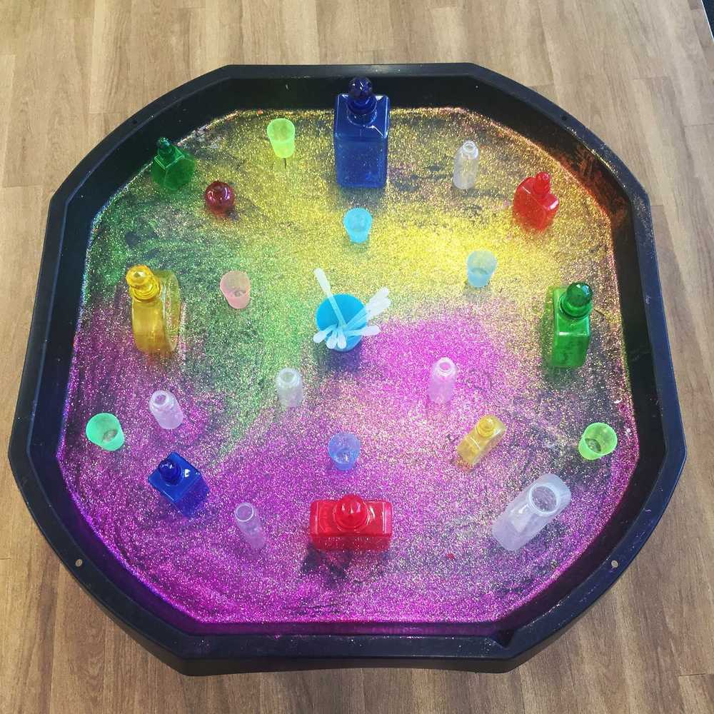 Lauko žaidimų padėklas TTS Plastic Active World Discovery Tuff Tray, Žalias