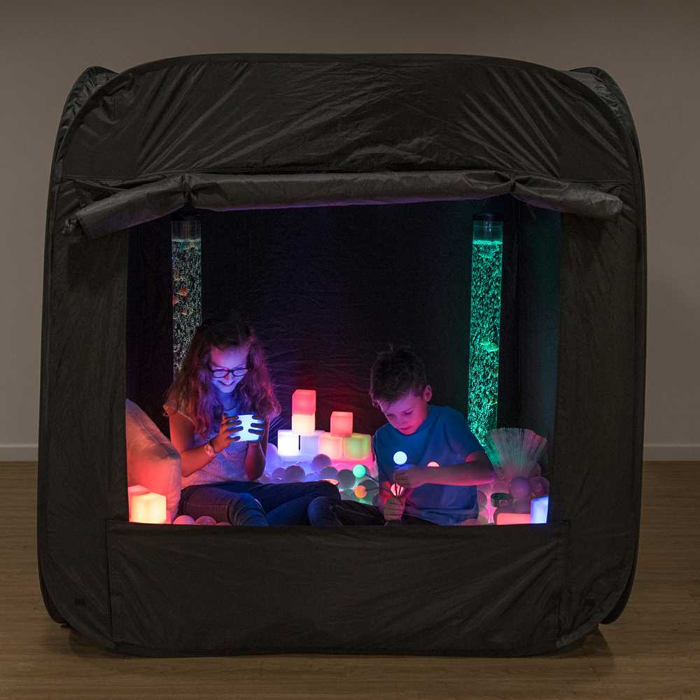 TTS Pop-Up Sensorinė erdvė juoda