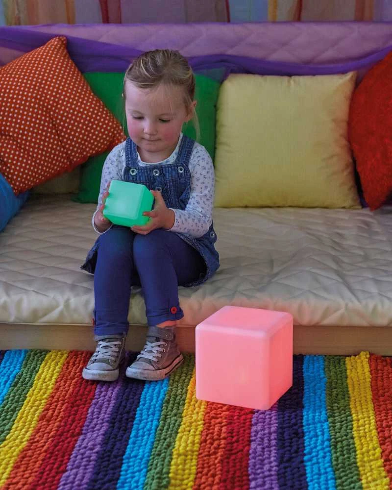 TTS Sensory ICT Glow konstruktoriaus kaladėlės, 12 vnt.