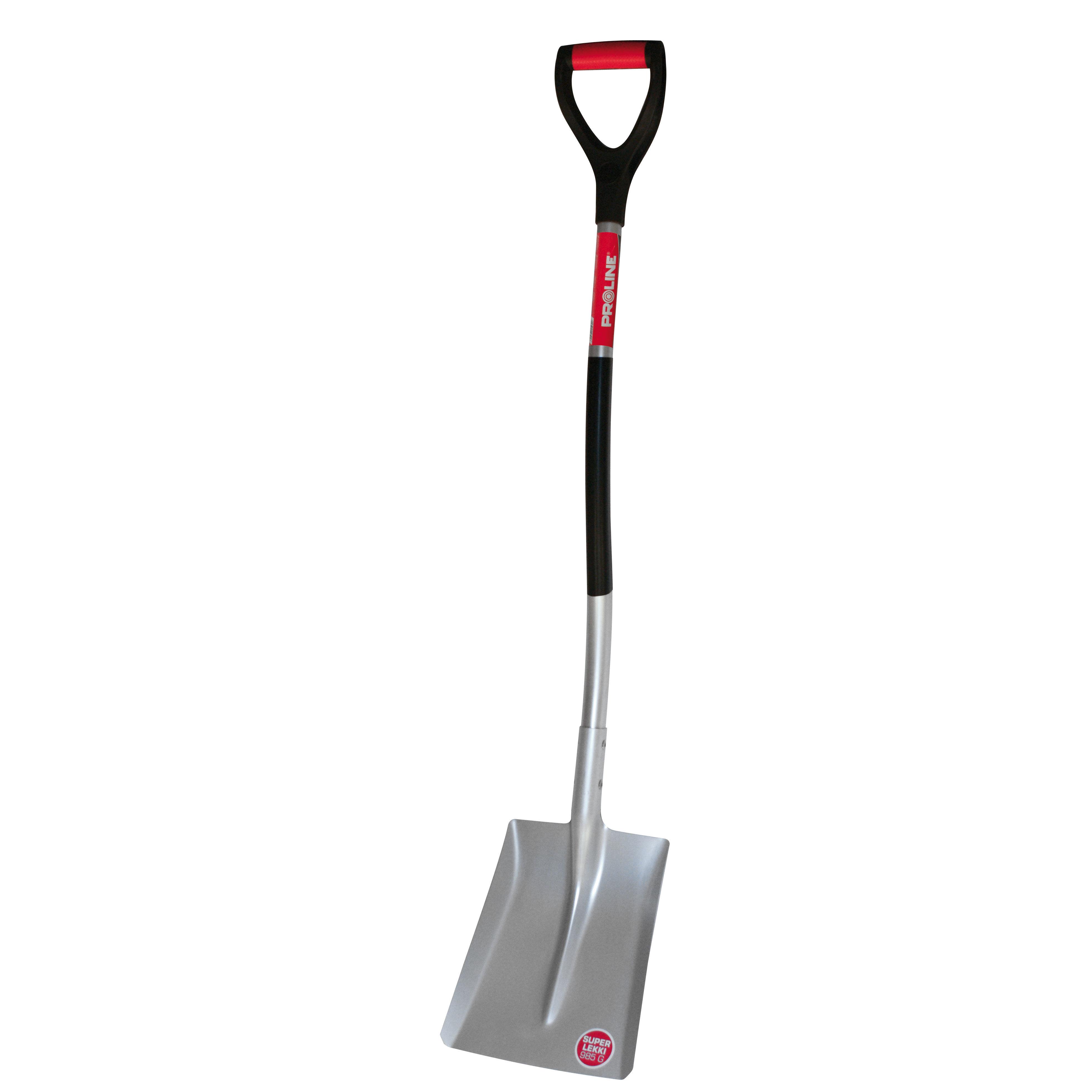 Szufla Proline Kastuvas semtuvas, aliumininis, ypač lengvas 985g (12391)