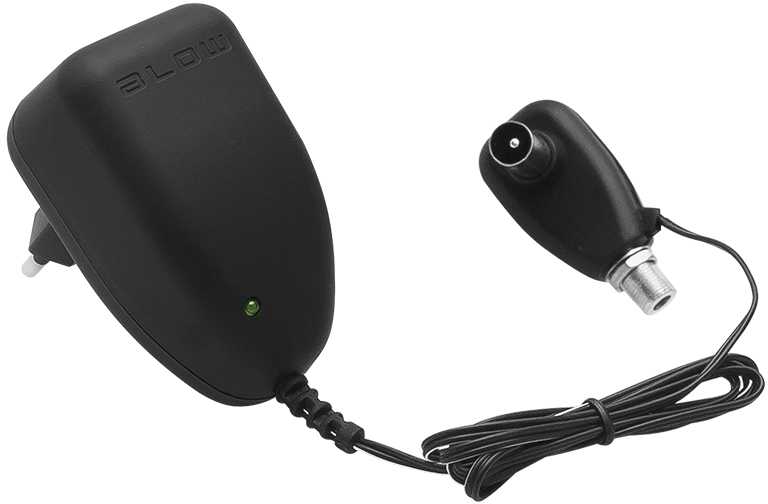 Blow eSTAR Antenos Maitinimas 12V + F Jungtis Juodas
