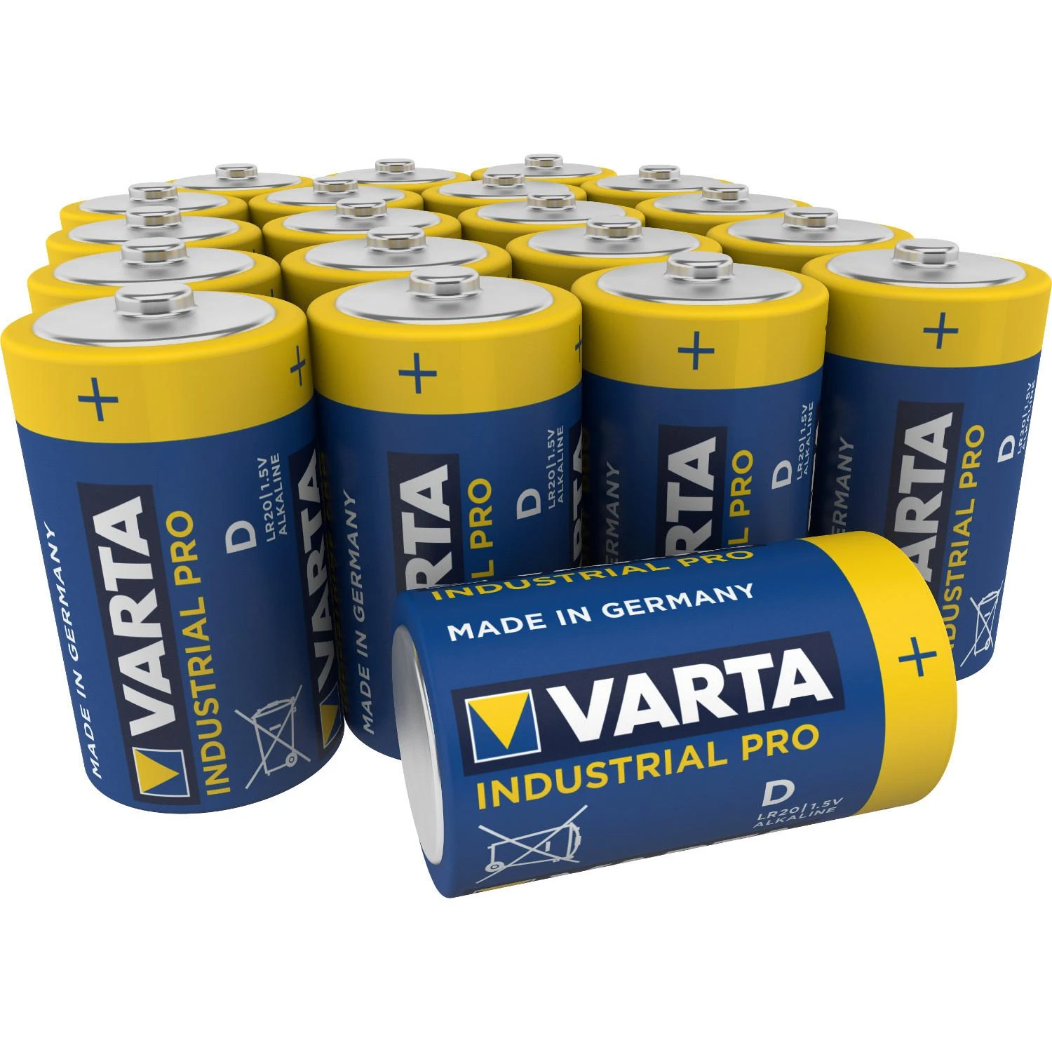 Varta D tipo baterijų rinkinys 20 vnt.