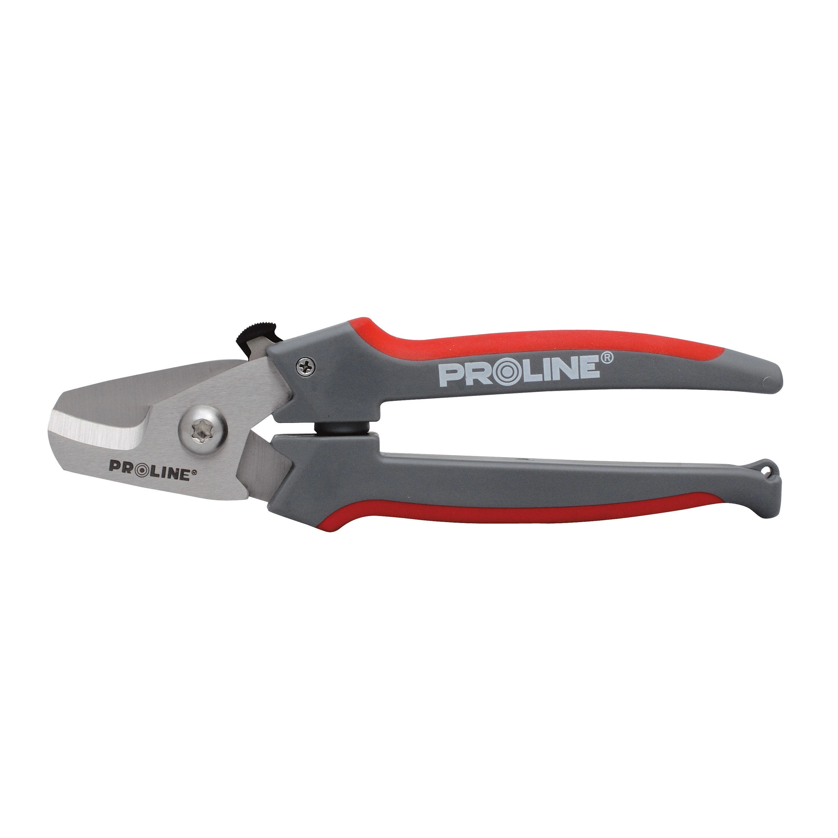 Nożyce Kabelių žirklės aliuminiui, variui, 0-13 mm², ilgis - 185 mm, proline