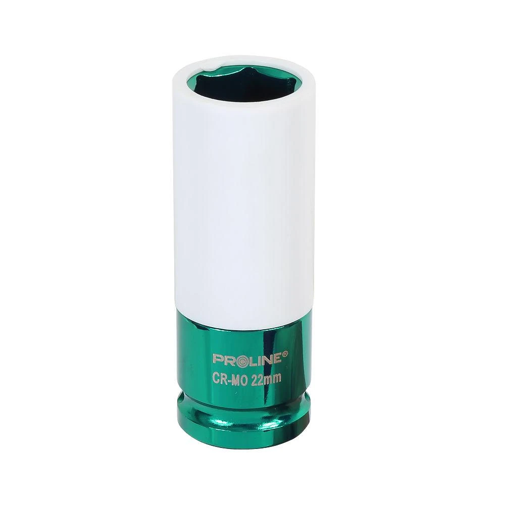 Nasadka 1/2 colio smūginė galvutė aliumininiams ratlankiams, 22 mm, cr-mo, proline