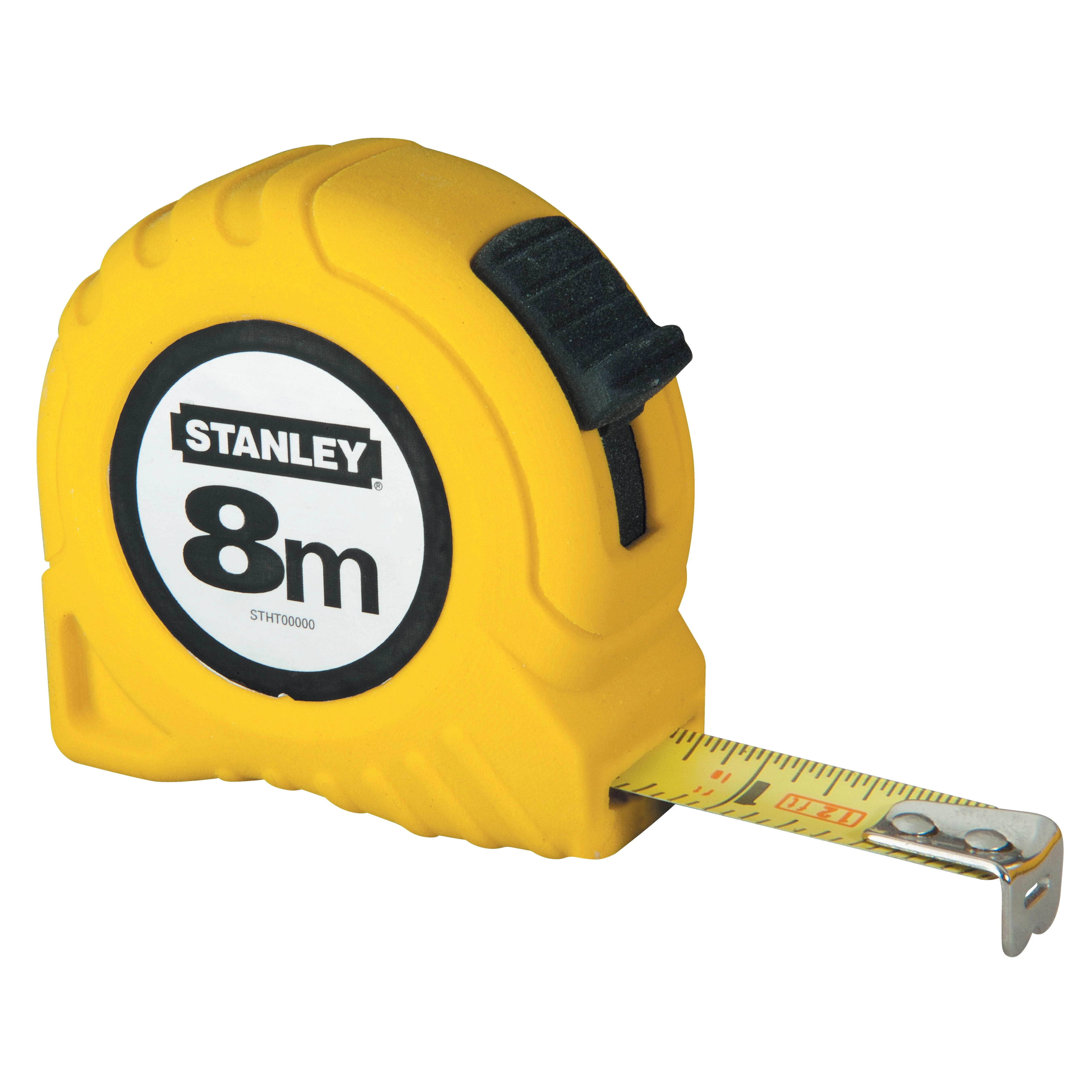 Stanley matavimo juosta 8 m x 25 mm - kortelė 0-30-457