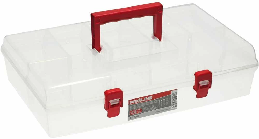 Organizer Organizatorius su rankena, 6 skyriai, 359x238x85, proline