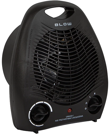$BLOW 2000W FH-A01 ventiliatorinis šildytuvas, juodas