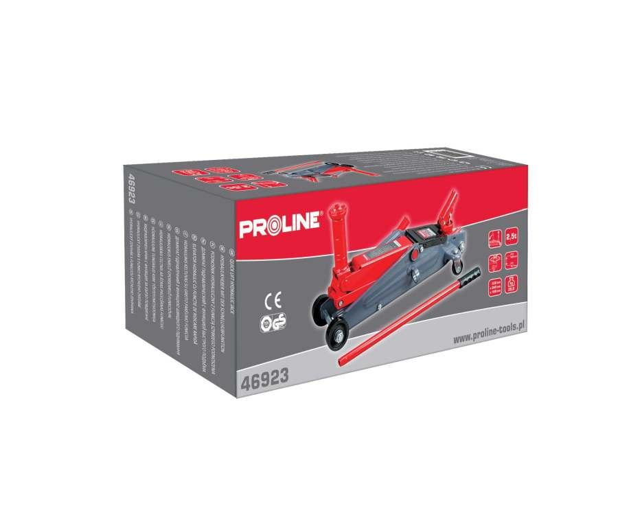 Proline Hidraulinis greito pakėlimo domkratas 2,5 t, 150-530 mm (19,6kg) ce prolin