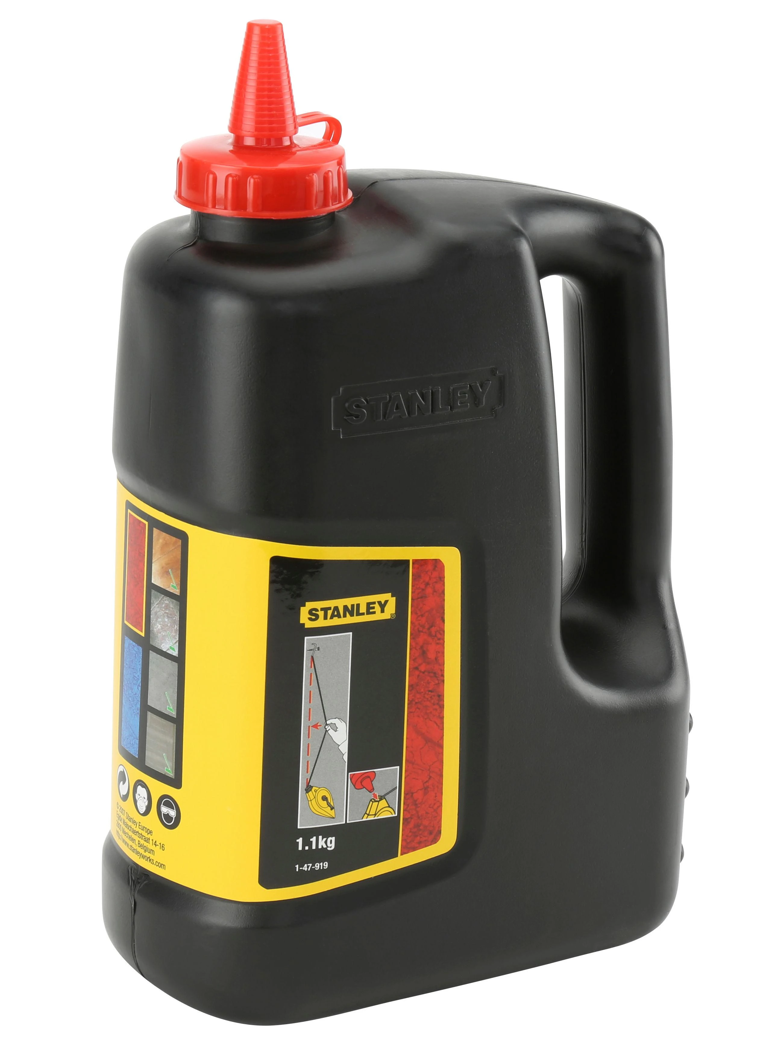 STANLEY KREDA TRASERSKA 1000g RAUDONA