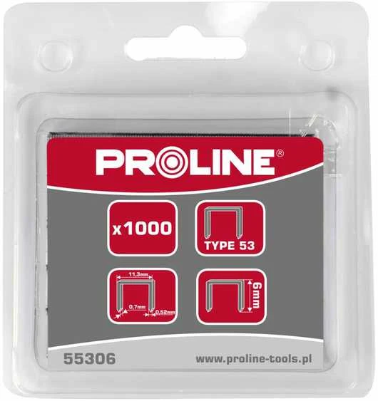 Zszywki Sąsagos A/53 tipo, 14 mm, 11,3 * 0,7 mm, 1000 vnt., proline