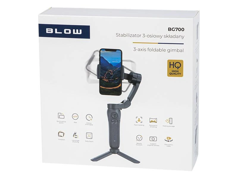 Sulankstomas gimbal BLOW stabilizatorius BG700