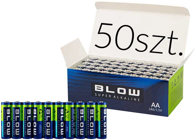 82-652# Bateria blow super alkaline aa lr6 50szt
