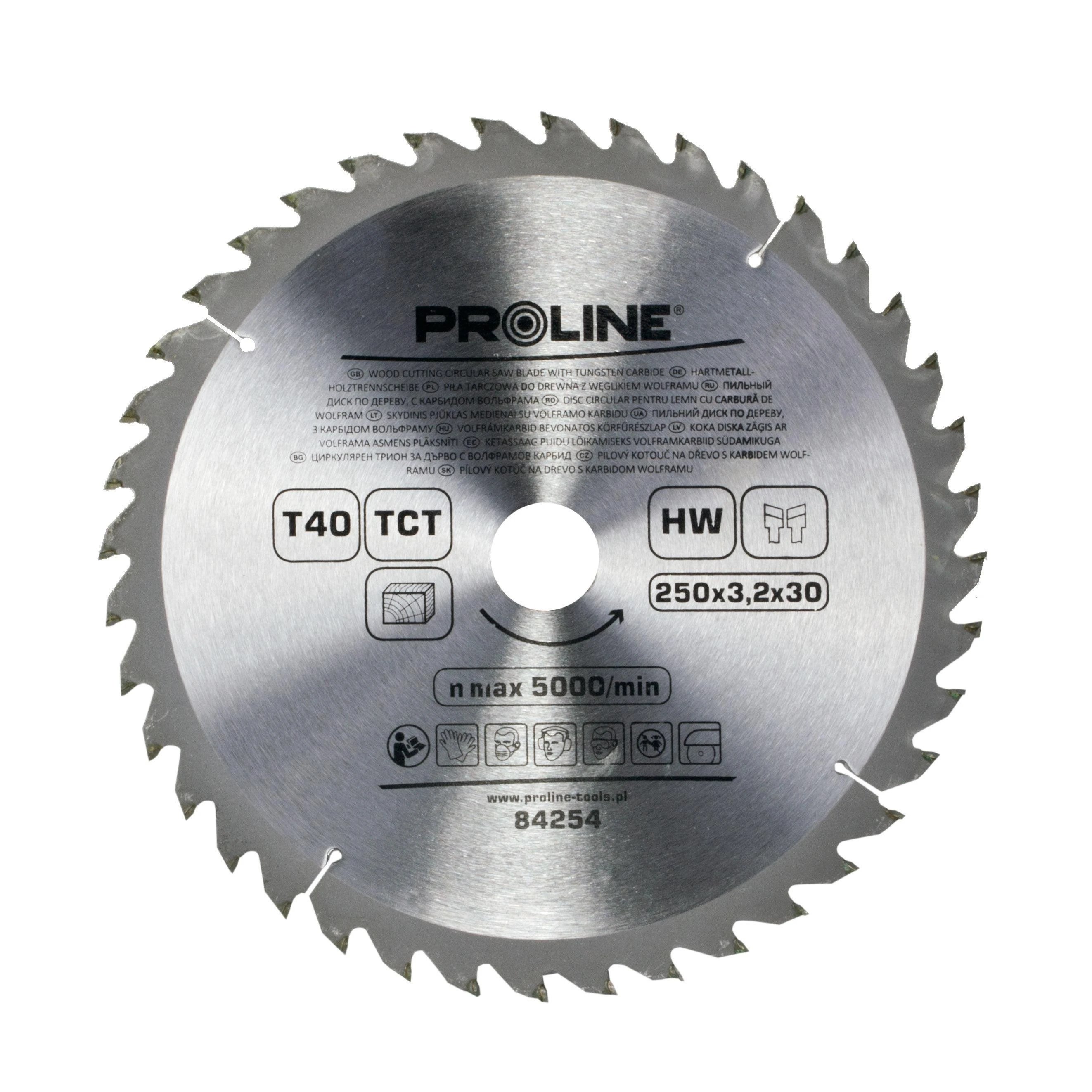 Piła Diskinis pjūklas medienai 205*24t*30/20/16mm proline
