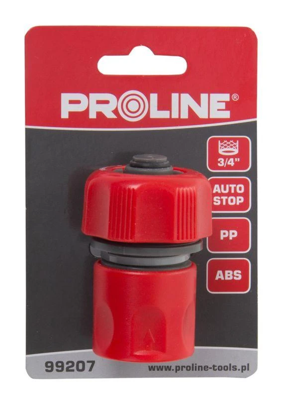 Zestaw Rinkinys Greito prijungimo komplektas su ribotuvu 3/4" 30 vnt. proline