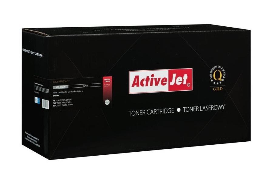 ActiveJet TONER, skirtas Brother lazeriniam spausdintuvui (TN-2120) juodas