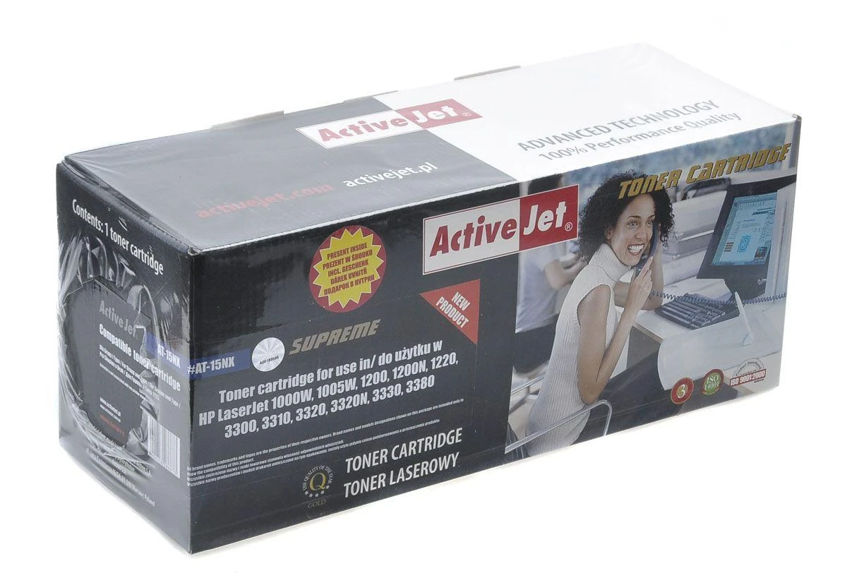 Spausdintuvo Kasetė - Activejet ATH-15NX, Juoda