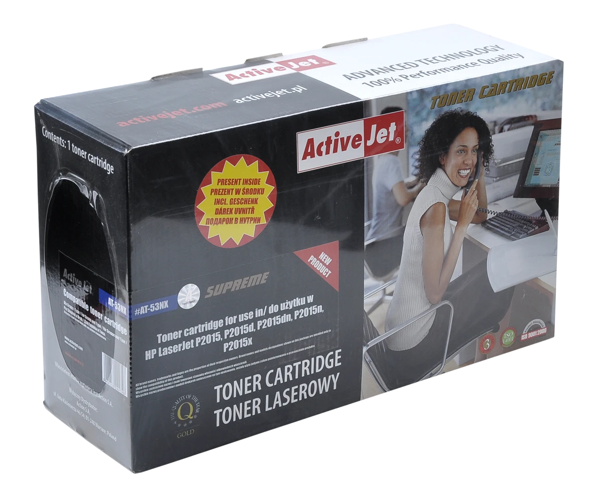 Toneris ActiveJet AT-53NX | Juodas | 7900 psl | HP Q7553A