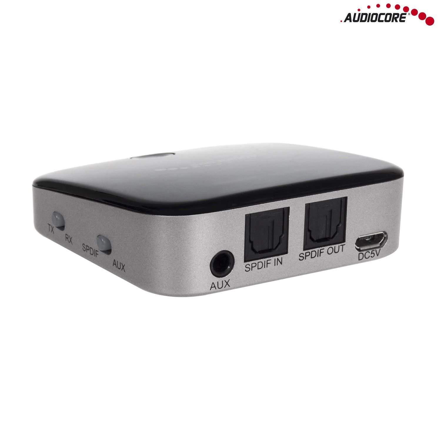 Audiocore Odbiornik Bluetooth 5.0 AUX Baseus Qiyin (juodas)