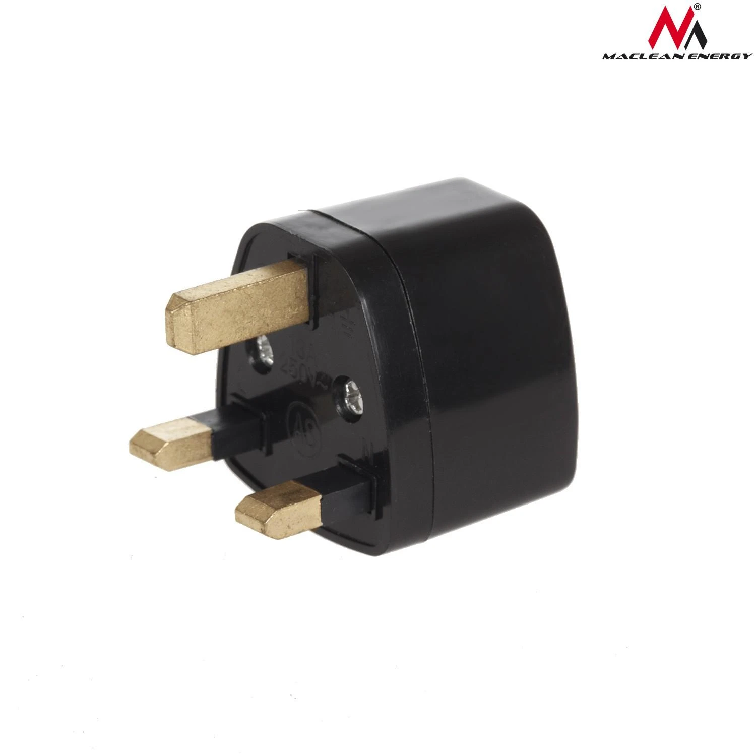 MACLEAN MCE154 Maclean MCE154 EU kištukinio lizdo adapteris JK kištukui juodas
