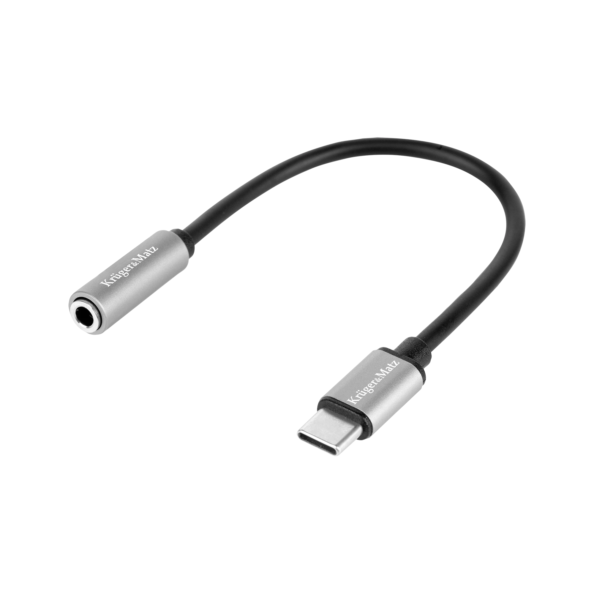 Kruger & Matz USB C adapteris - 3.5mm stereo mini AUX Basic