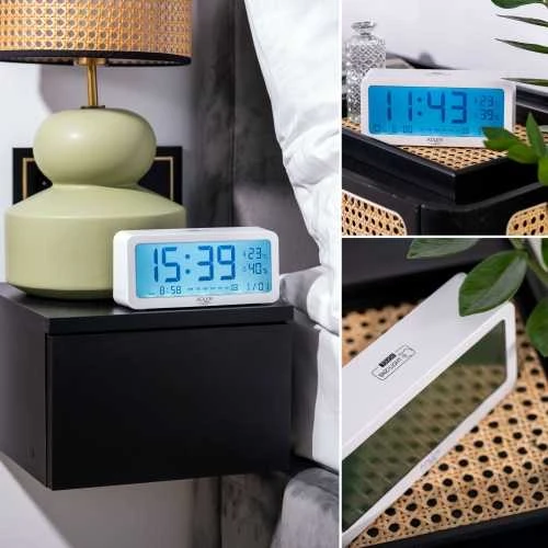 Adler | Žadintuvas | AD 1195w | Signalizacijos funkcija | Baltas