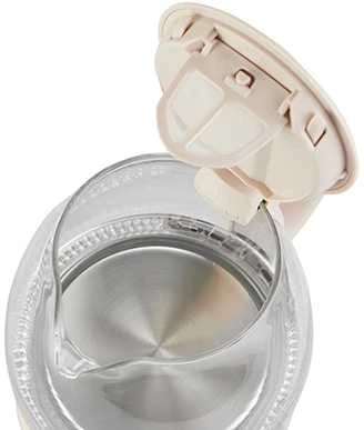 Adler AD 1283 kremas Stiklinis virdulys 1,0l
