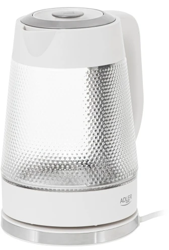 Adler AD 1306 Elektrinis virdulys stiklinis | talpa 1,8 l | pašvietimas led