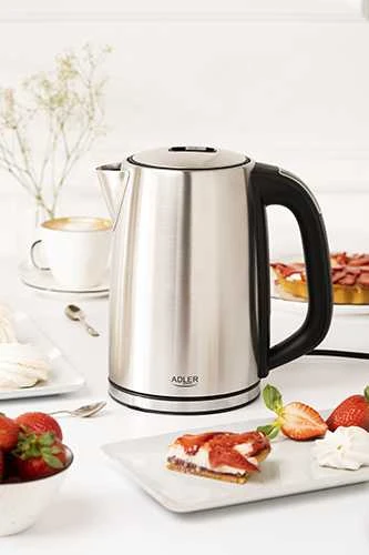 Adler | Virdulys | AD 1340 | Electric | 2200 W | 1.7 L | Nerūdijantis plienas | 360° rotational base