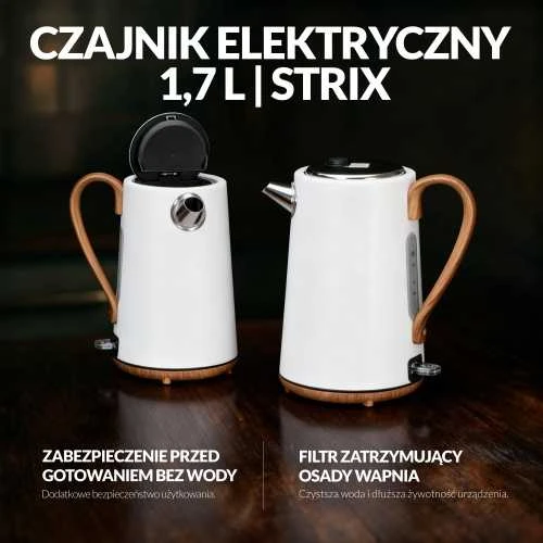 Elektrinis virdulys 1.7L ADLER AD-1352 (Ekspozicinė prekė)