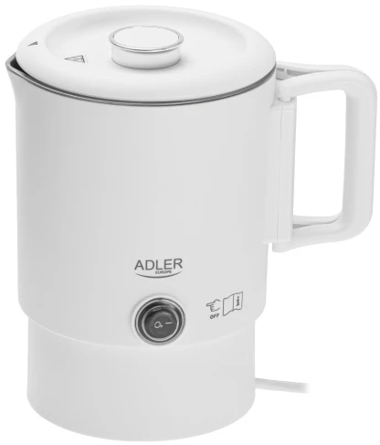 Turist. el. virdulys 0.8 L ADLER AD-1388 baltas
