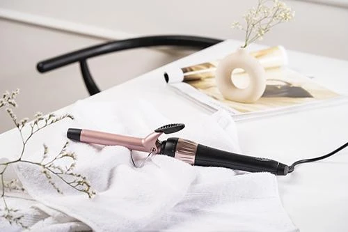 Adler | Curling Iron | AD 2116 | Ceramic heating system | Barrel diameter 19 mm | Temperature (max) 200 °C | 36 W | Juodas/Rožinė
