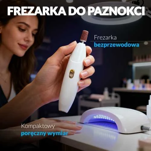 Adler | 5in1 elektrinis nagų gręžtuvas | AD 2179 | Baltas
