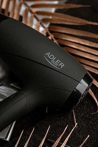 Adler | Plaukų džiovintuvas | AD 2266 | 1200 W | Number of temperature settings 2 | Juodas