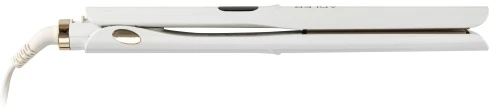 Adler AD 2330 baltas Plaukų tiesinimo žnyplės keramikinė, 5 temperatur 150?230°c, ruchome płytki 25 x 110 mm, wyświetlacz led,