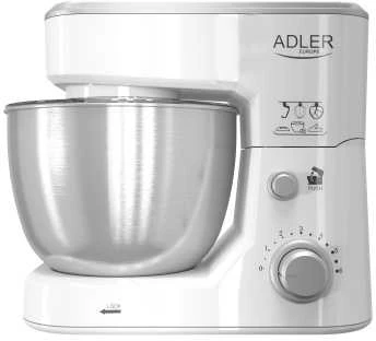 Virtuvinis kombainas Adler | AD 4216 | 1000 W | Greičių skaičius 6 | Bowl capacity 4 L | Baltas
