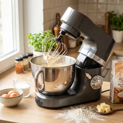 Adler | Planetary virtuvinis kombainas | AD 4221 | 1200 W | Greičių skaičius 6 | Bowl capacity 7 L | mėsmalė | Steel
