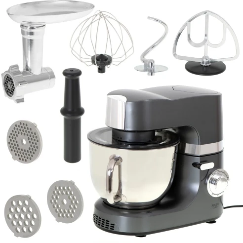Adler | Planetary virtuvinis kombainas | AD 4221 | 1200 W | Greičių skaičius 6 | Bowl capacity 7 L | mėsmalė | Steel