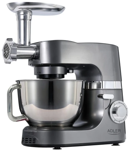 Adler | Planetary virtuvinis kombainas | AD 4221 | 1200 W | Greičių skaičius 6 | Bowl capacity 7 L | mėsmalė | Steel