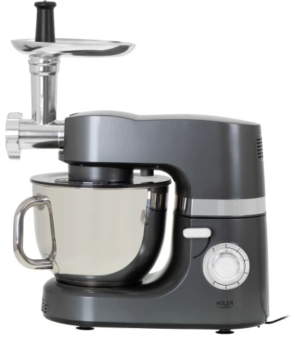 Adler | Planetary virtuvinis kombainas | AD 4221 | 1200 W | Greičių skaičius 6 | Bowl capacity 7 L | mėsmalė | Steel