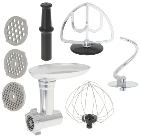 Adler | Planetary virtuvinis kombainas | AD 4221 | 1200 W | Greičių skaičius 6 | Bowl capacity 7 L | mėsmalė | Steel