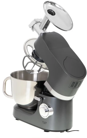 Adler | Planetary virtuvinis kombainas | AD 4221 | 1200 W | Greičių skaičius 6 | Bowl capacity 7 L | mėsmalė | Steel
