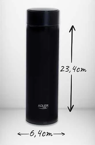 Termosas Adler AD 4506, 473 ml, Juodas