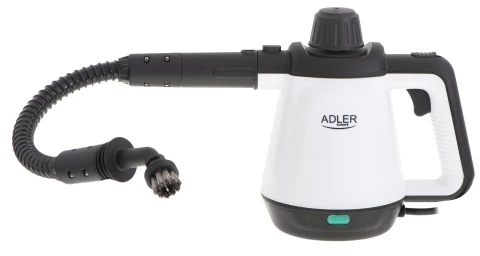 Adler | Garų valytuvas | AD 7038 | Galia 1200 W | Garų slėgis 3,5 baro | Vanduo bako talpa 0,45 L | Baltas/Juodas